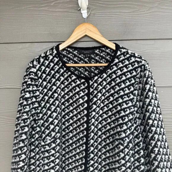 Talbots wool blend snap front jacket - Picture 2 of 5